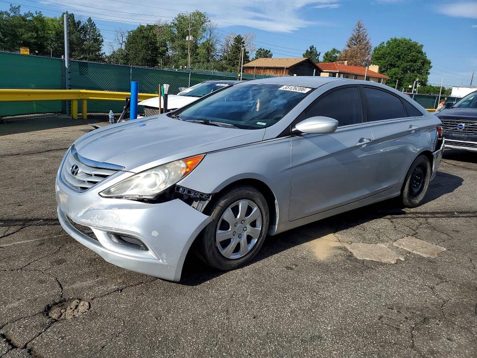 2011 Hyundai Sonata VIN 5NPEB4AC5BH155391 COPART salvage auction — REAR END, Co - Public - Salvage Title, sold $725 on 2026-07-02 (photo 1)