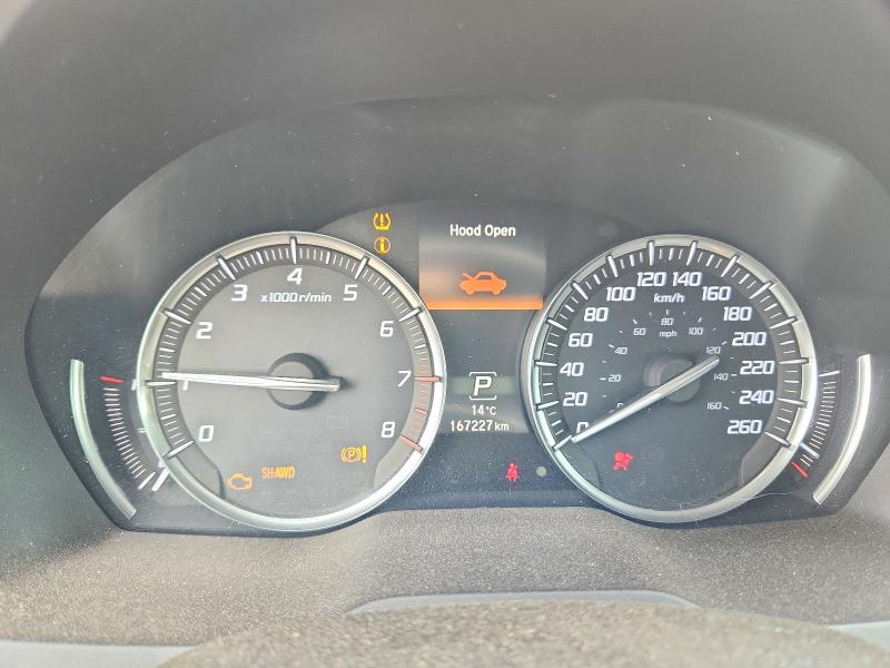 2017 Acura Mdx VIN 5FRYD4H88HB504736 COPART salvage auction — FRONT END, Ab - Bos - Salvage, sold $7,200 on 2026-07-02 (photo 9)