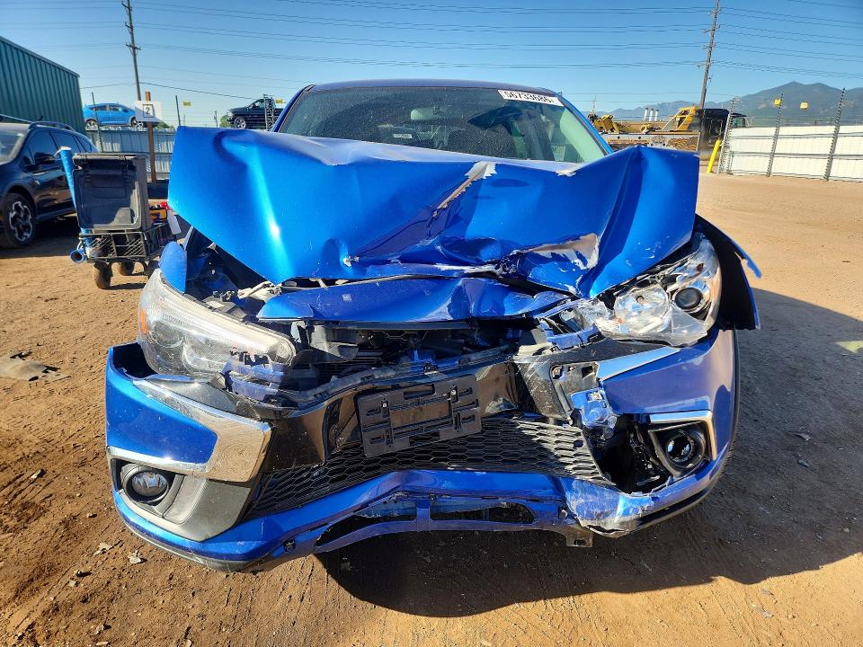 2019 Mitsubishi Outlander VIN JA4AR3AU3KU019287 COPART salvage auction — FRONT END, Co - Salvage Title, sold $1,750 on 2026-07-06 (photo 5)