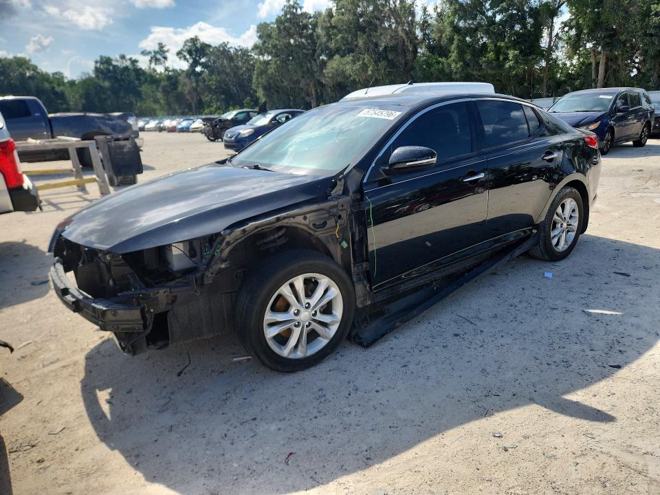 2013 Kia Optima VIN 5XXGN4A71DG120378 COPART salvage auction — FRONT END, Fl - Cert Of Title Slvg Rebuildable, sold $425 on 2026-07-14 (photo 1)