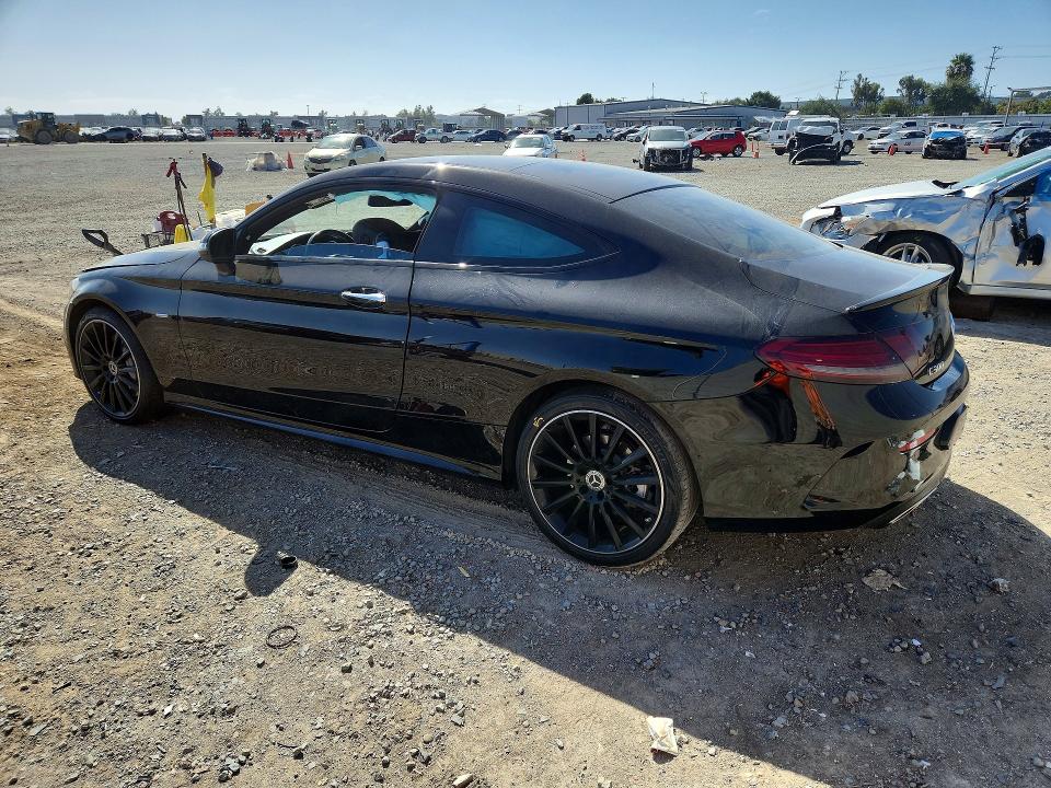 2018 Mercedes-benz C-klasse VIN WDDWJ4JB8JF659673 COPART salvage auction — FRONT END, Ca - Salvage Certificate, sold $7,900 on 2026-07-24 (photo 2)
