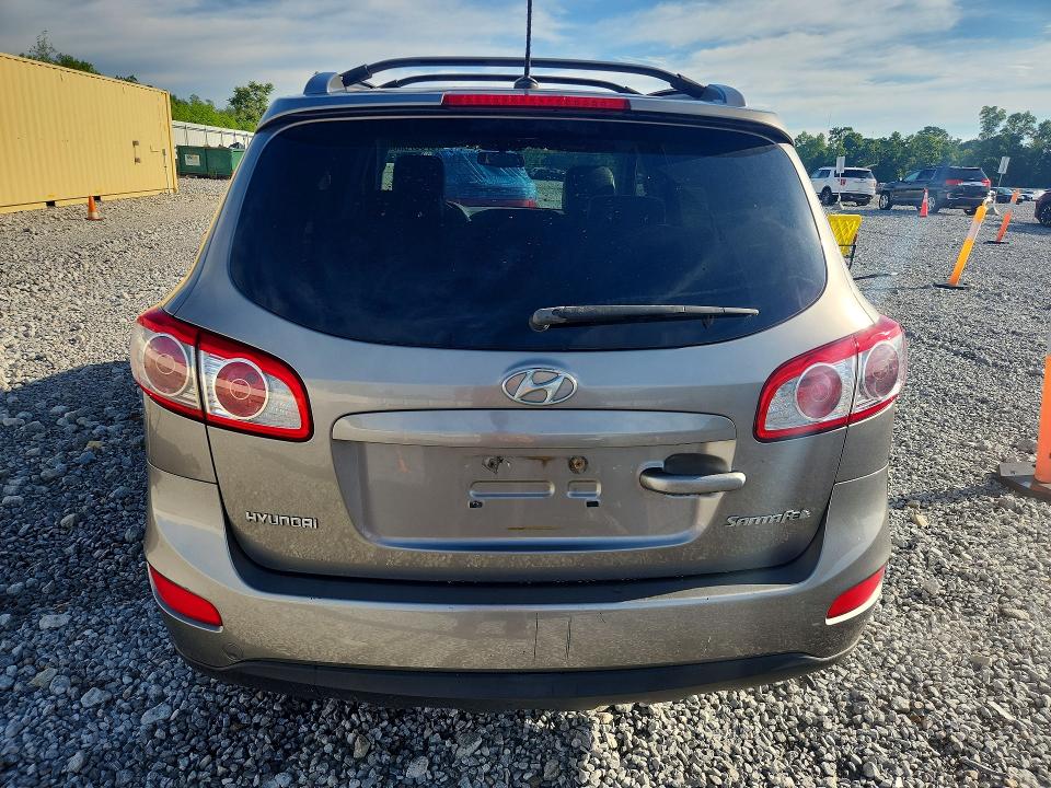 2011 Hyundai Santa fe VIN 5XYZH4AGXBG085896 COPART salvage auction — SIDE, Oh - Cert Of Title-Salvage, sold $750 on 2026-07-24 (photo 6)