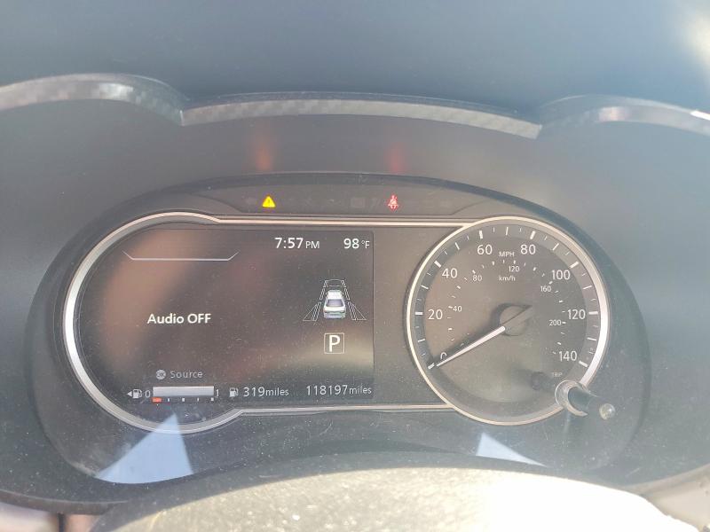 2020 Nissan Versa VIN 3N1CN8EV7LL841406 COPART salvage auction — FRONT END, Az - Cert Of Title - Salvage, sold $3,250 on 2026-07-09 (photo 9)