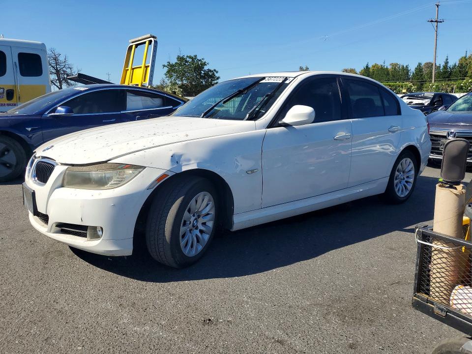 2009 BMW 3er VIN WBAPH53549A437256 COPART salvage auction — VANDALISM, Ca - Salvage Certificate, sold $350 on 2026-07-07 (photo 1)