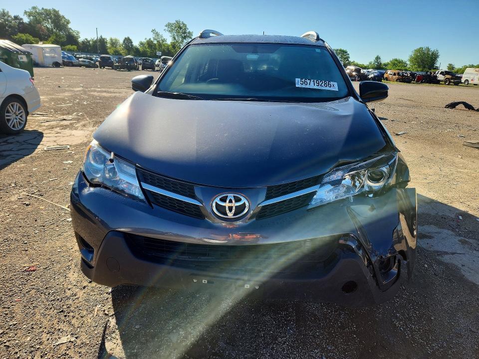 2015 Toyota Rav 4 VIN JTMBFREV7FJ024153 COPART salvage auction — FRONT END, Il - Salvage Certificate, sold $3,800 on 2026-07-14 (photo 5)