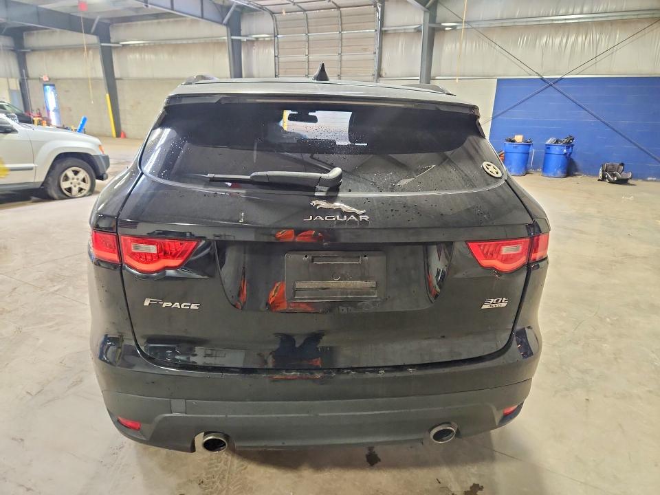 2018 Jaguar F-pace VIN SADCJ2GX6JA282573 COPART salvage auction — VANDALISM, Pa - Cert Of Salv-R=Reconstructed, sold $3,150 on 2026-07-15 (photo 6)