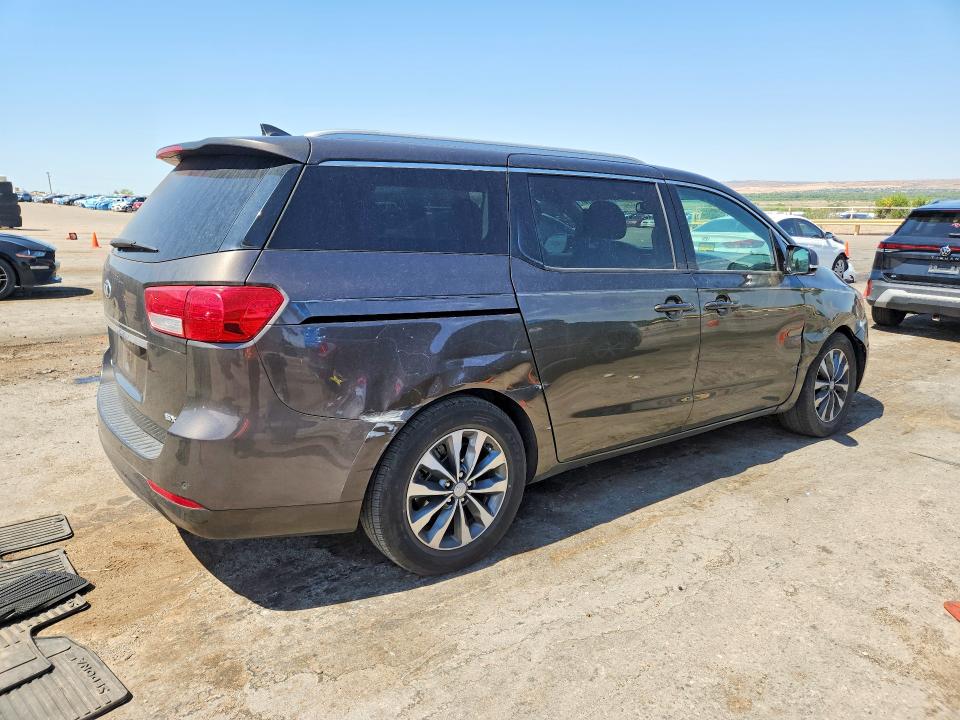 2016 Kia SEDONA VIN KNDMC5C18G6104026 COPART salvage auction — SIDE, Nm - Cert Of Title-Salvage, sold $200 on 2026-07-27 (photo 3)