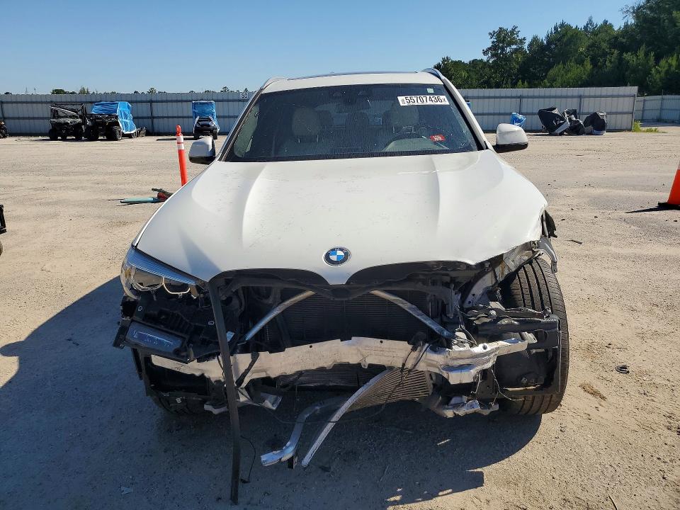 2021 BMW X3 VIN 5UXTY5C09M9F95948 COPART salvage auction — FRONT END, Sc - Cert Of Title-Salvage, sold $6,600 on 2026-07-13 (photo 5)