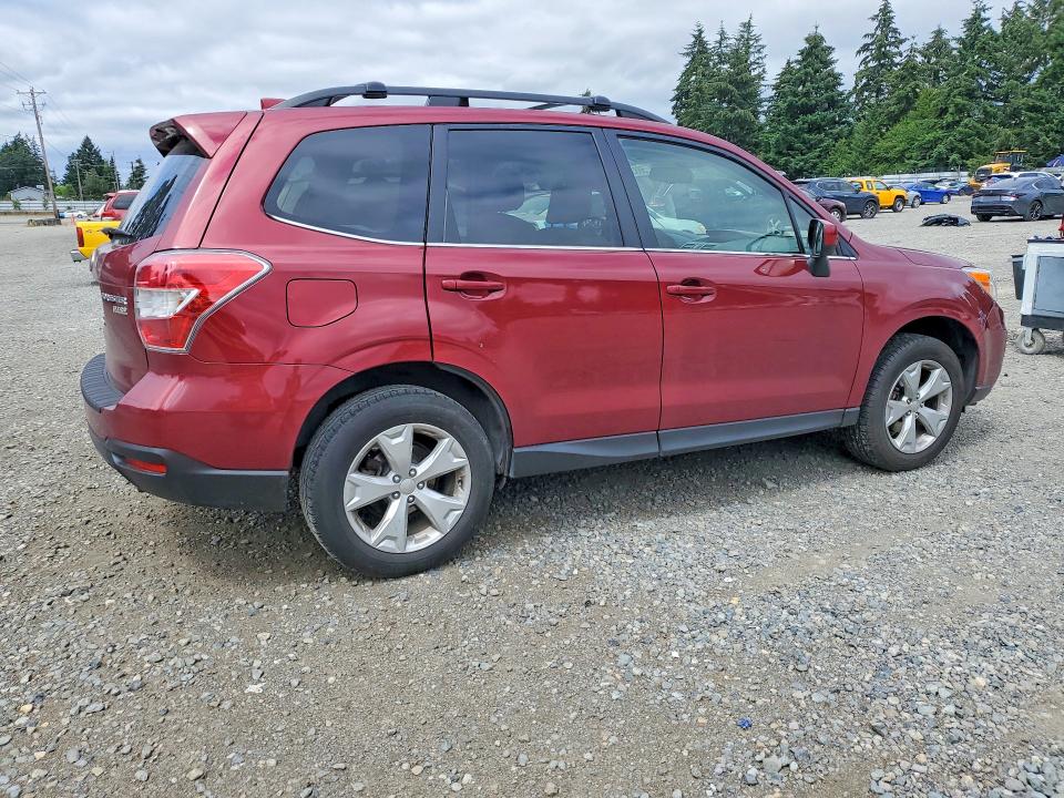 2016 Subaru Forester VIN JF2SJAHCXGH433283 COPART salvage auction — FRONT END, Wa - Bill Of Sale, sold $4,750 on 2026-07-02 (photo 3)
