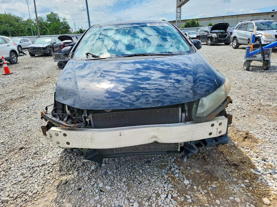 2012 Honda Civic VIN 19XFB2F56CE070892 COPART salvage auction — FRONT END, OH - CERT OF TITLE-SALVAGE, sold $325 on 2026-07-02 (photo 5)