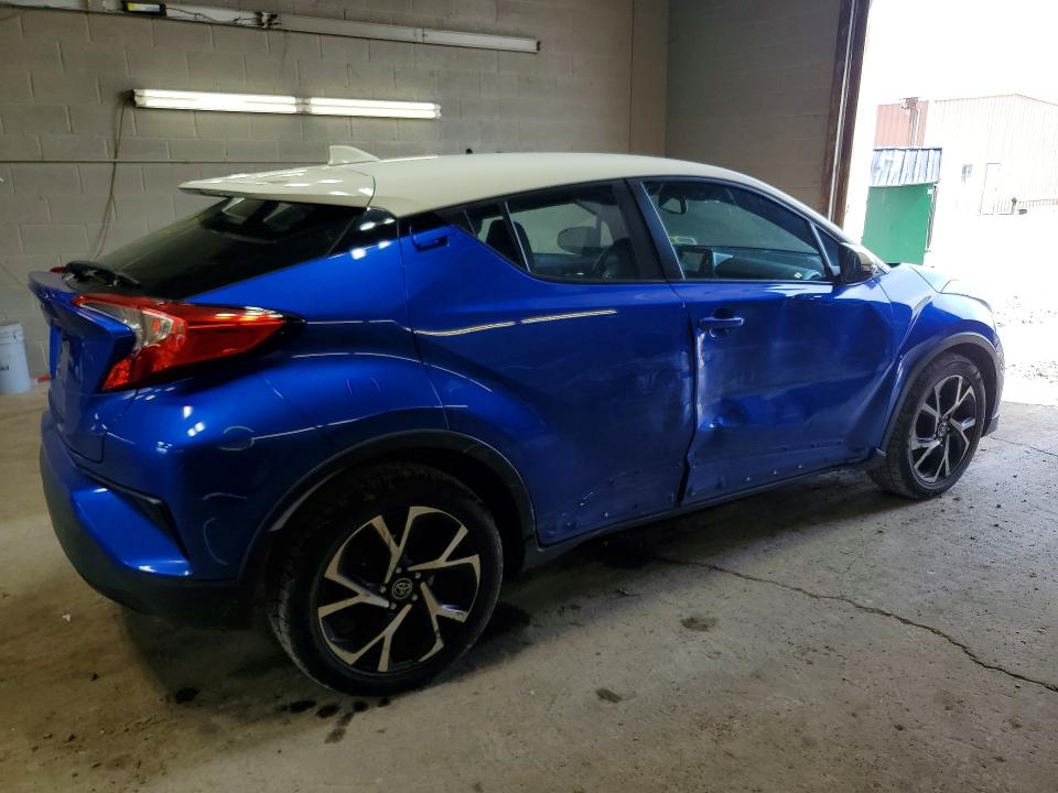 2018 Toyota C-hr VIN NMTKHMBXXJR022491 COPART salvage auction — SIDE, Ny - Mv-907A Salvage Certificate, sold $3,150 on 2026-07-13 (photo 3)