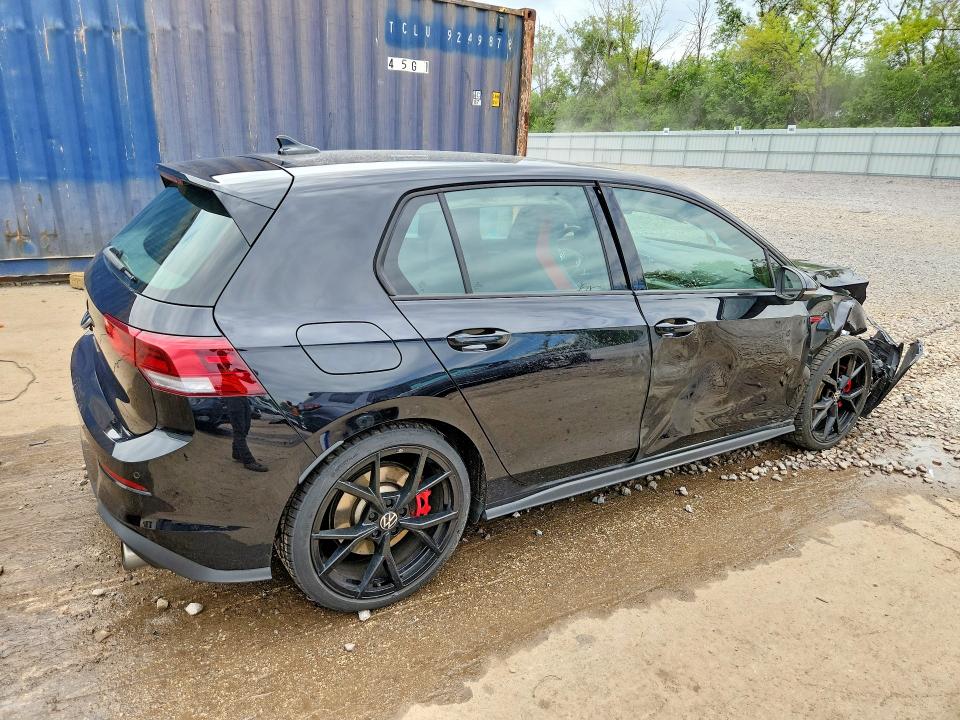 2024 Volkswagen Gti VIN WVWHA7CD7RW126146 COPART salvage auction — FRONT END, Wi - Junked Vehicle Bill Of Sale, sold $7,000 on 2026-07-13 (photo 3)
