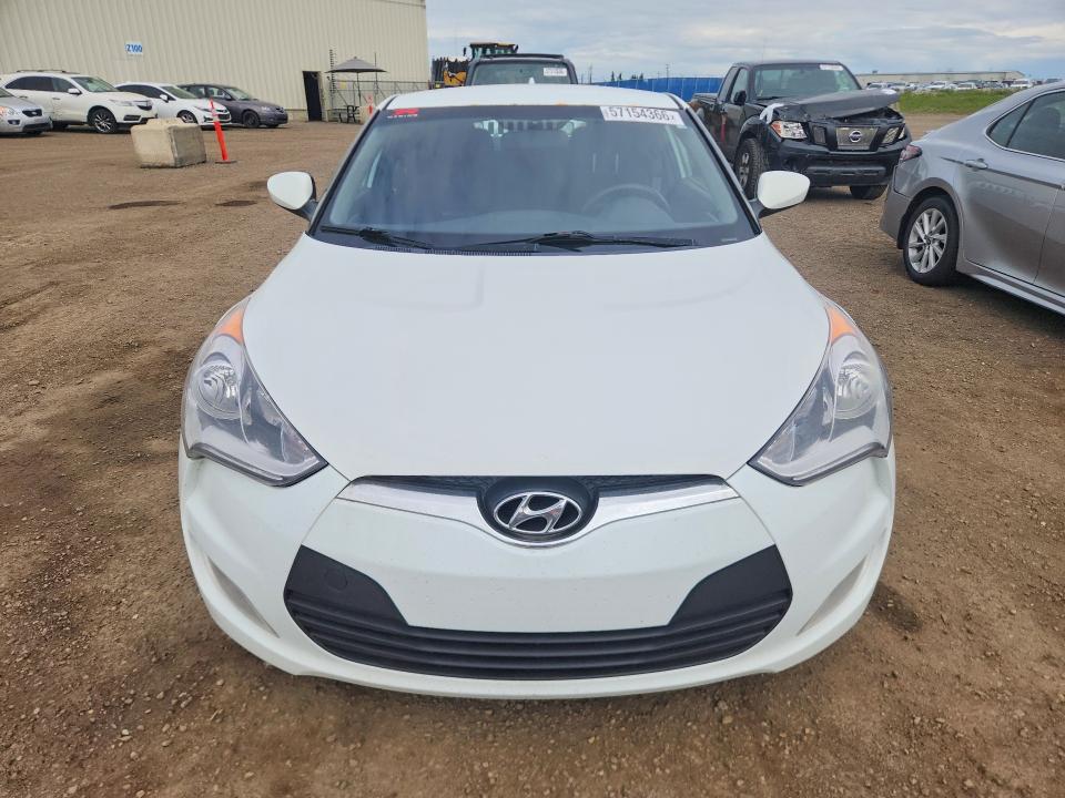 2016 Hyundai Veloster VIN KMHTC6AD7GU265456 COPART salvage auction — MECHANICAL, Ab - Bos - Active, sold $975 on 2026-07-14 (photo 5)