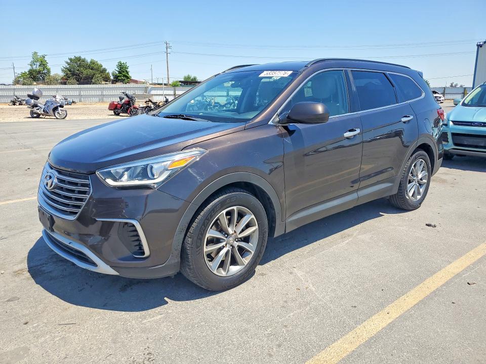 2017 Hyundai VIN KM8SMDHF7HU176220 COPART salvage auction — FRONT END, Or - Certificate Of Title, sold $2,550 on 2026-07-23 (photo 1)