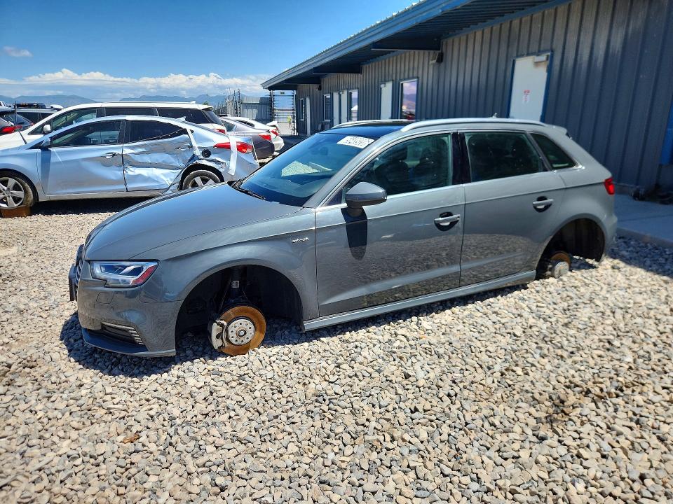2018 Audi A3 e-tron VIN WAUSPBFF6JA057209 — COPART salvage auction photo