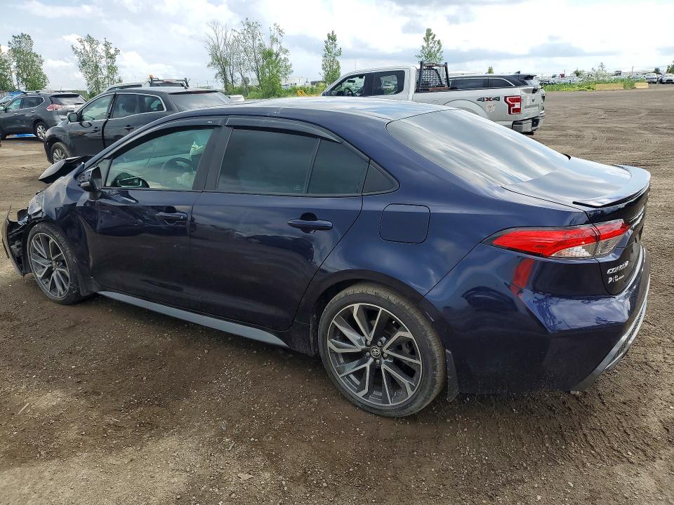 2020 Toyota Corolla VIN 5YFB4RBE7LP047806 COPART salvage auction — FRONT END, Qc - Gravement Accidente, sold $4,950 on 2026-07-28 (photo 2)
