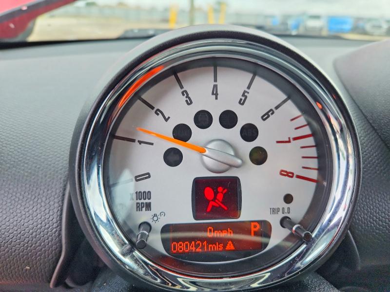 2014 Mini Cooper VIN WMWZC5C50EWP37977 COPART salvage auction — FRONT END, Fl - Cert Of Title Slvg Rebuildable, sold $1,400 on 2026-07-20 (photo 9)