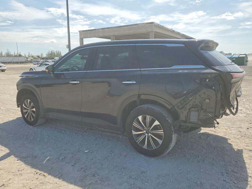 2024 Infiniti Qx60 VIN 5N1DL1ERXRC346862 COPART salvage auction — FRONT END, Fl - Cert Of Title Slvg Rebuildable, sold $7,800 on 2026-07-23 (photo 2)