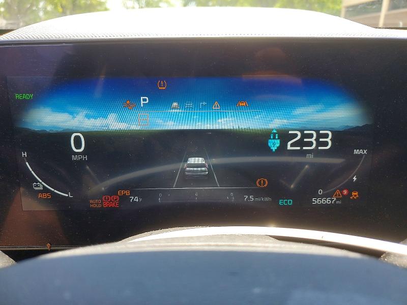 2023 Kia Niro VIN KNDCR3L12P5045298 COPART salvage auction — FRONT END, KY - CERTIFICATE OF TITLE, sold $10,700 on 2026-07-13 (photo 9)