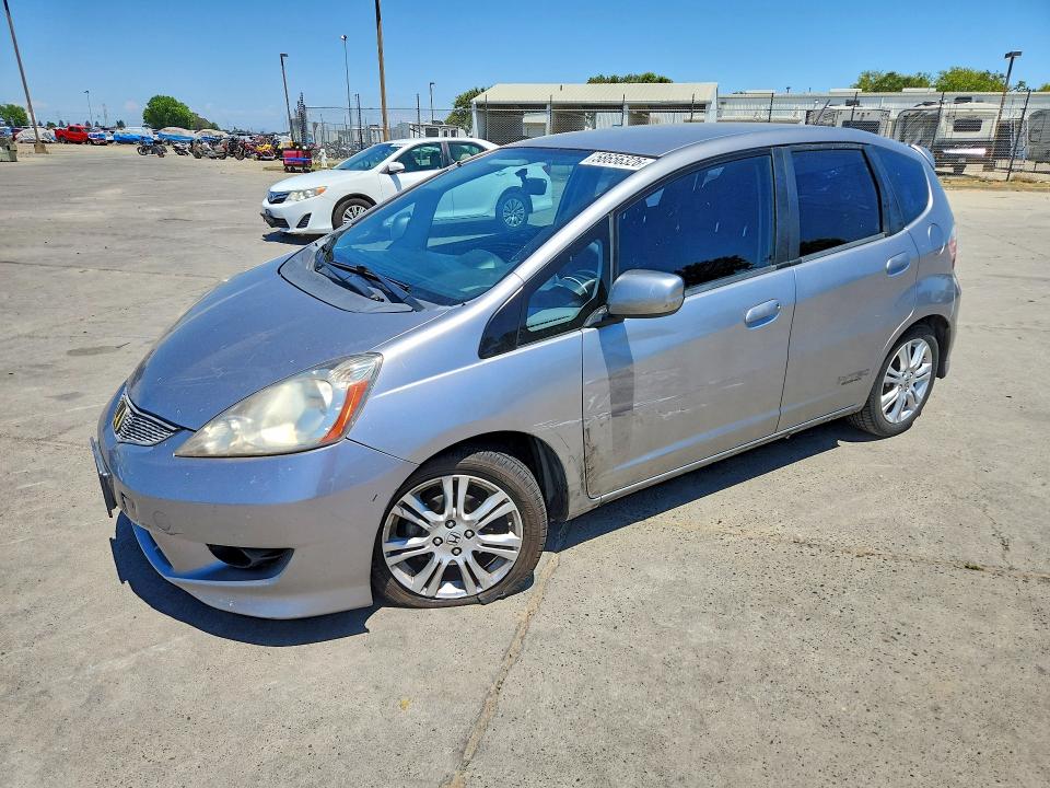 2010 Honda Fit VIN JHMGE8H4XAS016636 COPART salvage auction — SIDE, Ca - Salvage Certificate, sold $1,250 on 2026-07-06 (photo 1)