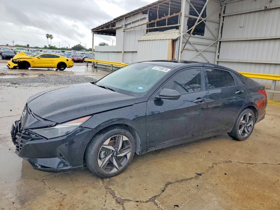 2023 Hyundai VIN KMHLS4AG1PU619649 COPART salvage auction — FRONT END, Tx - Salvage Vehicle Title, sold $50 on 2026-07-28 (photo 1)