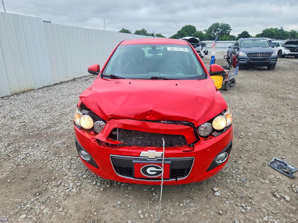 2015 Chevrolet VIN 1G1JE6SBXF4210705 COPART salvage auction — FRONT END, Oh - Cert Of Title-Salvage, sold $925 on 2026-07-02 (photo 5)