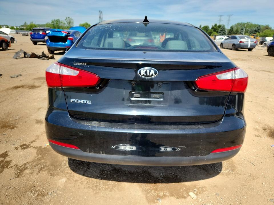 2016 Kia Forte VIN KNAFK4A6XG5573321 COPART salvage auction — FRONT END, IL - SALVAGE CERTIFICATE, sold $750 on 2026-07-28 (photo 6)
