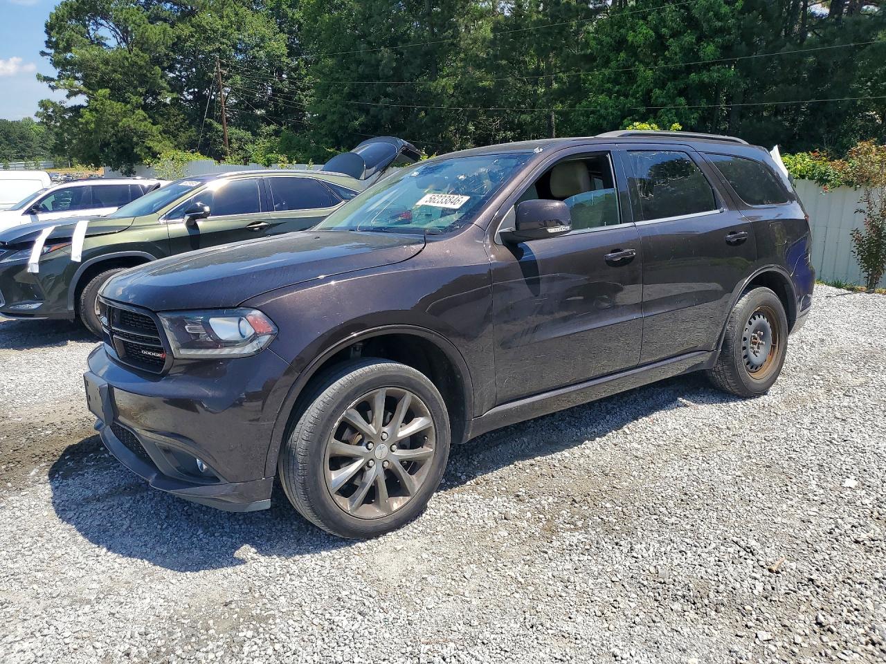 2017 Dodge Durango VIN 1C4RDJDG3HC601132 — COPART salvage auction photo