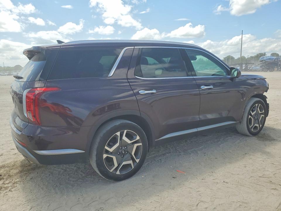 2024 Hyundai Palisade VIN KM8R44GE4RU803643 COPART salvage auction — FRONT END, Fl - Cert Of Title Slvg Rebuildable, sold $11,600 on 2026-07-16 (photo 3)