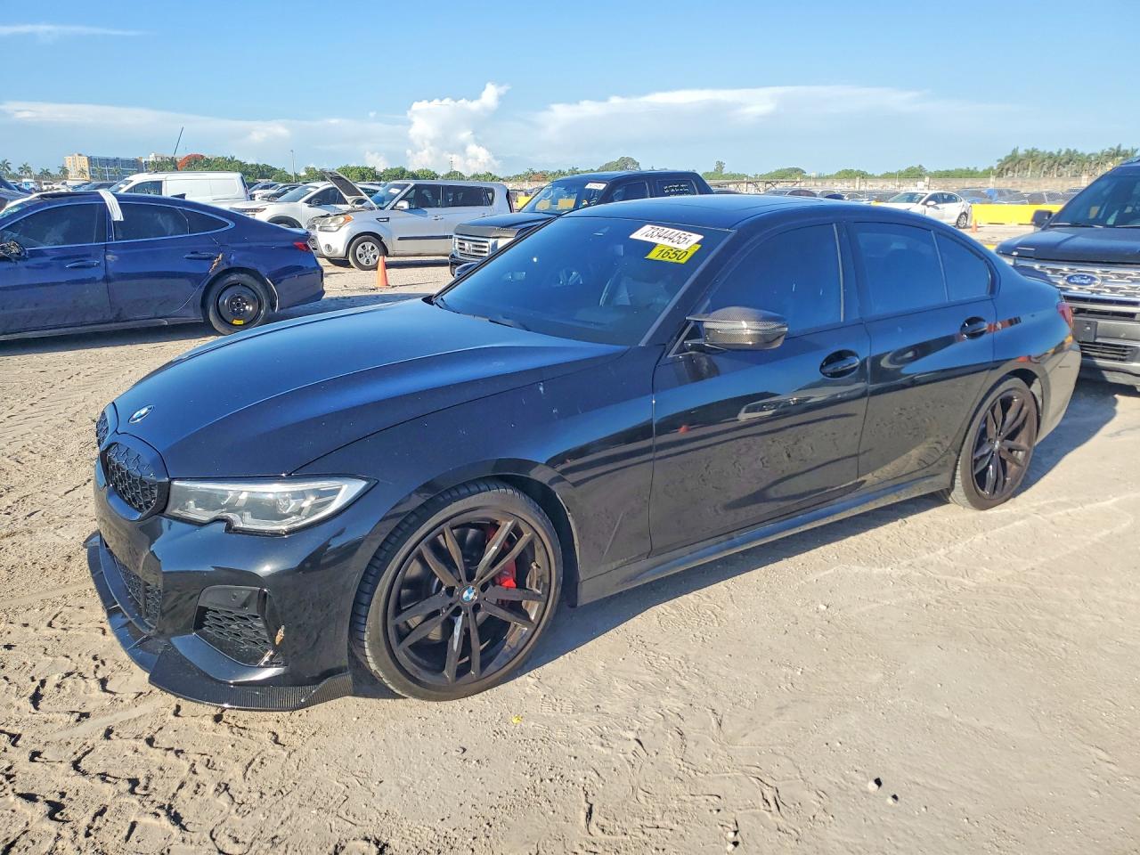 2021 BMW M340i VIN 3MW5U7J03M8B52056 — COPART salvage auction photo