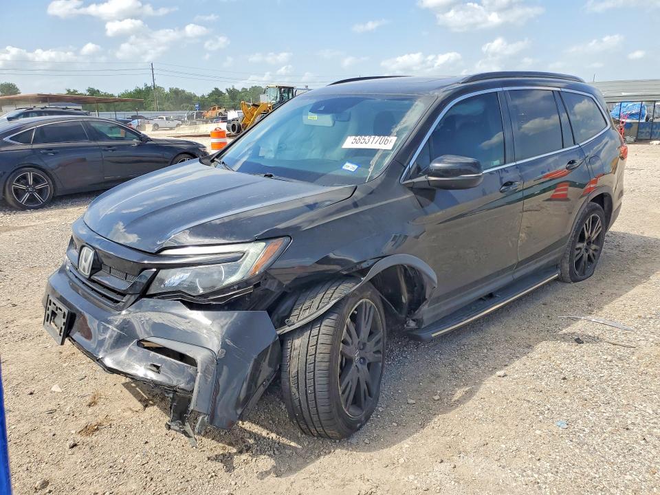 2022 Honda VIN 5FNYF6H27NB001911 COPART salvage auction — FRONT END, Tx - Salvage Vehicle Title, sold $6,300 on 2026-07-02 (photo 1)