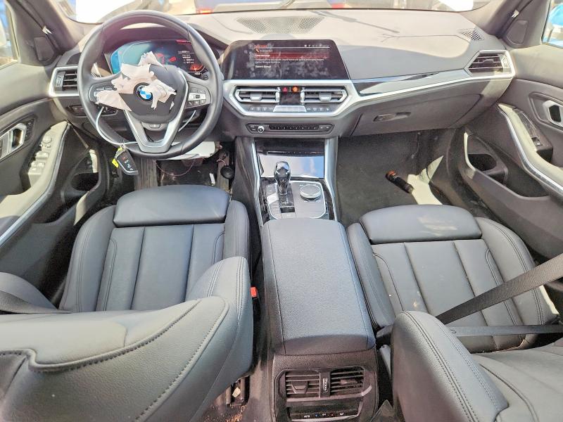 2021 BMW 3 series VIN 3MW5R7J01M8B55278 COPART salvage auction — FRONT END, ON - PERMIT SALVAGE, sold $8,400 on 2026-07-30 (photo 8)