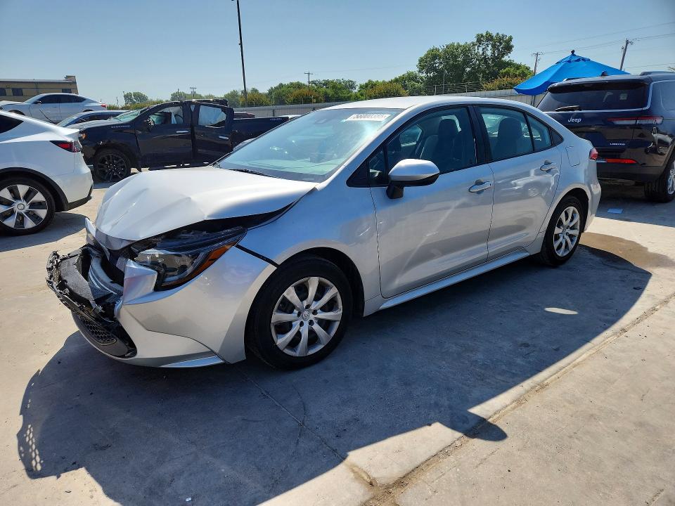 2020 Toyota VIN 5YFEPRAE8LP088841 COPART salvage auction — FRONT END, Tx - Salvage Vehicle Title, sold $5,900 on 2026-07-16 (photo 1)
