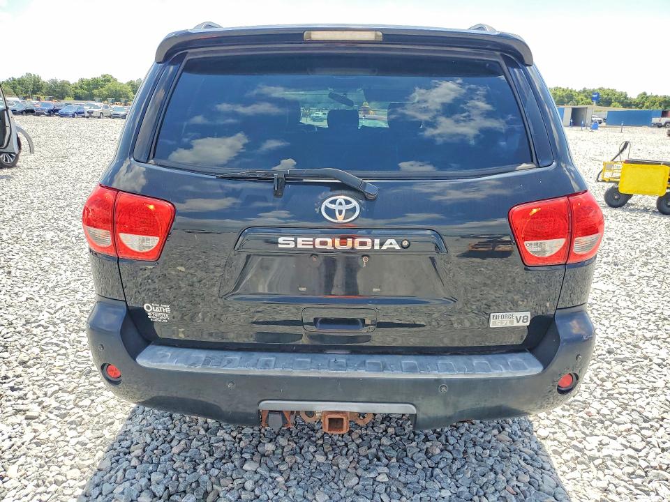 2008 Toyota Sequoia VIN 5TDBY64A78S020388 COPART salvage auction — MECHANICAL, Fl - Certificate Of Title, sold $3,050 on 2026-07-17 (photo 6)