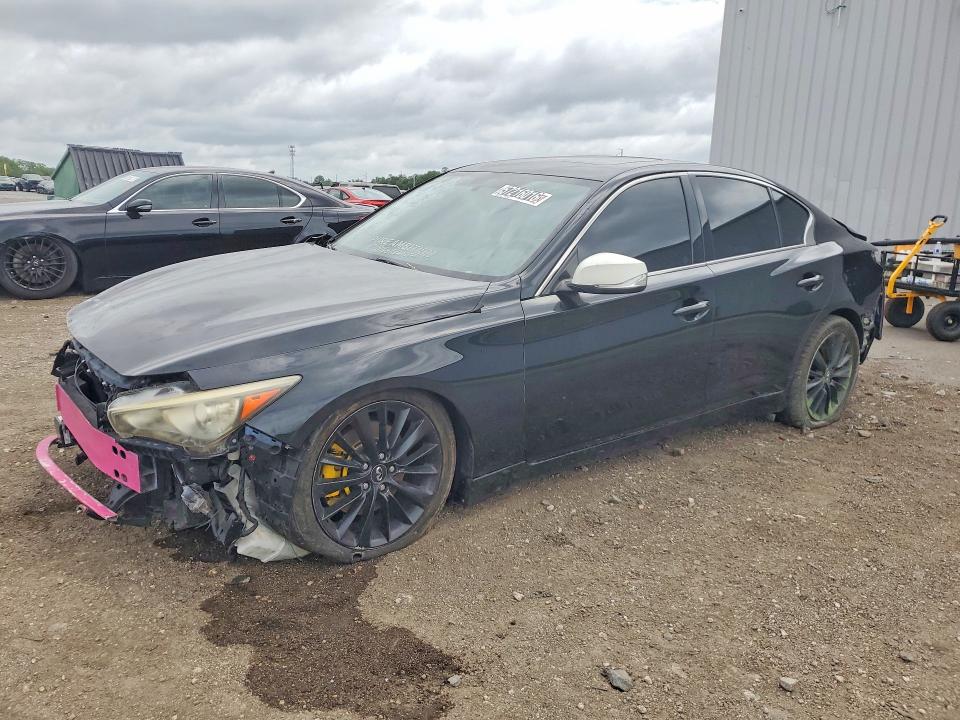 2019 Infiniti Q50 VIN JN1EV7AR6KM558091 COPART salvage auction — FRONT END, Fl - Cert Of Title-Rebuilt, sold $475 on 2026-07-09 (photo 1)