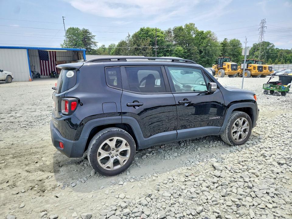2019 Jeep Renegade VIN ZACNJBD15KPJ94309 COPART salvage auction — MECHANICAL, Nc - Dealer Only Clean Title, sold $2,550 on 2026-07-08 (photo 3)