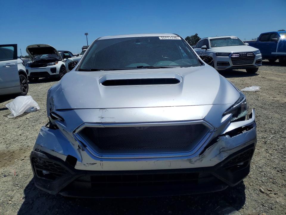 2022 Subaru Wrx VIN JF1VBAF67N9025844 COPART salvage auction — FRONT END, Ca - Salvage Certificate, sold $20 on 2026-07-21 (photo 5)