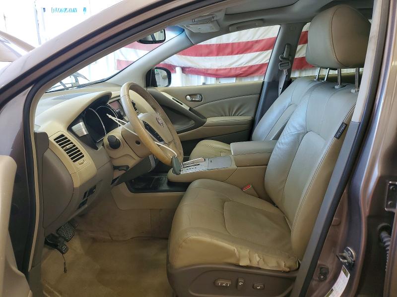 2009 Nissan Murano VIN JN8AZ18W69W133949 COPART salvage auction — REAR END, ME - CERT OF TITLE-SALVAGE COLLISIO, sold $90 on 2026-07-23 (photo 7)