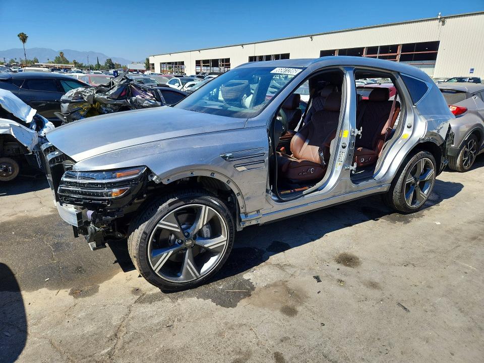 2025 Genesis Gv80 VIN KMUHEESC4SU262556 COPART salvage auction — STRIPPED, Ca - Certificate Of Title, sold $28,500 on 2026-07-07 (photo 1)