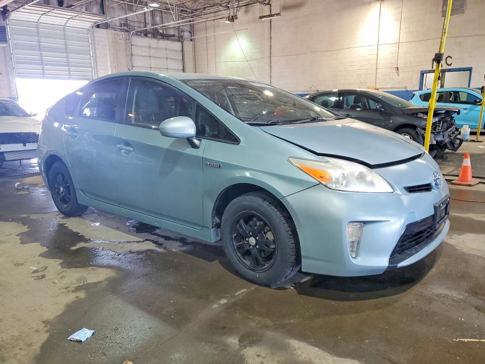 2012 Toyota Prius VIN JTDKN3DU9C1614181 COPART salvage auction — REAR END, Mi - Certificate Of Title, sold $2,050 on 2026-07-10 (photo 4)