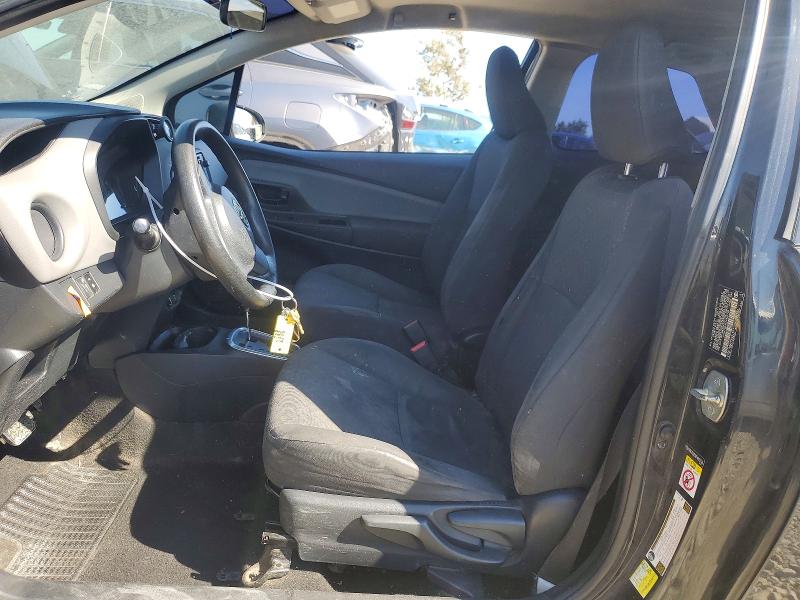 2015 Toyota Yaris VIN VNKJTUD3XFA022735 COPART salvage auction — FRONT END, Ca - Salvage Certificate, sold $80 on 2026-07-28 (photo 7)
