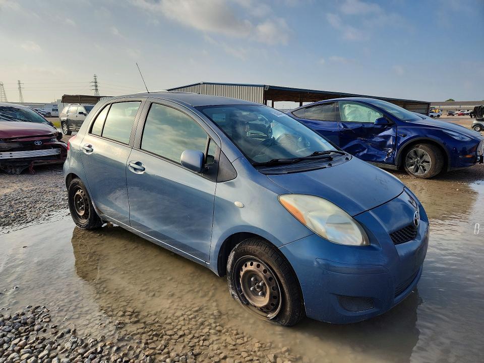 2009 Toyota Yaris VIN JTDKT903395223244 COPART salvage auction — REAR END, Tx - Salvage Vehicle Title, sold $1,100 on 2026-07-07 (photo 4)
