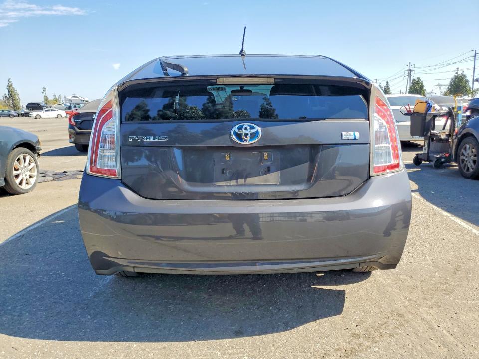 2014 Toyota Prius VIN JTDKN3DUXE0379136 COPART salvage auction — FRONT END, Salvage Title, sold $150 on 2026-07-21 (photo 6)