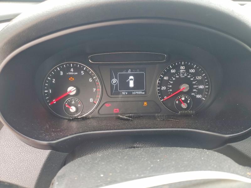 2018 Kia Sorento VIN 5XYPG4A35JG358572 COPART salvage auction — FRONT END, Nc - Salvage Certificate Of Title, sold $1,350 on 2026-07-17 (photo 9)