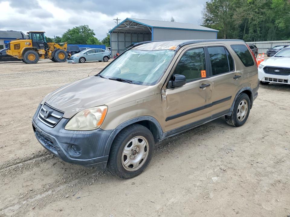 2006 Honda Cr-v VIN JHLRD68596C020272 COPART salvage auction — SIDE, Fl - Cert Of Title Slvg Rebuildable, sold $350 on 2026-07-24 (photo 1)