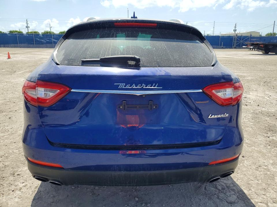 2017 Maserati Levante VIN ZN661YUA4HX237360 COPART salvage auction — FRONT END, FL - CERT OF TITLE SLVG REBUILDABLE, sold $2,100 on 2026-07-15 (photo 6)