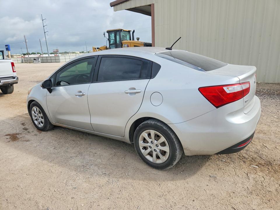 2013 Kia Rio VIN KNADM4A35D6281315 COPART salvage auction — SIDE, Tx - Salvage Vehicle Title, sold $1,200 on 2026-07-08 (photo 2)