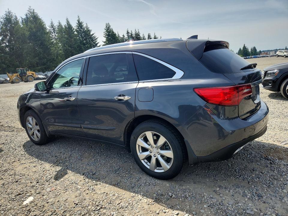 2015 Acura VIN 5FRYD4H85FB009066 COPART salvage auction — REAR END, Wa - Bill Of Sale, sold $6,000 on 2026-07-02 (photo 2)