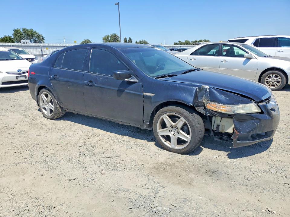 2004 Acura VIN 19UUA662X4A049248 COPART salvage auction — FRONT END, Ca - Salvage Certificate, sold $225 on 2026-07-09 (photo 4)