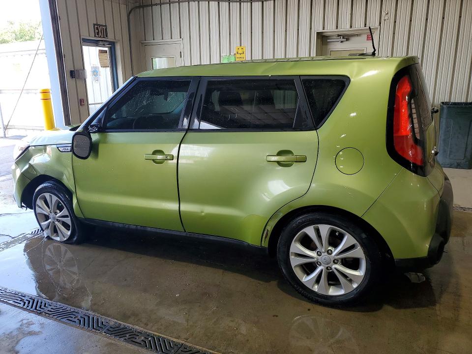2015 Kia Soul VIN KNDJP3A58F7761175 COPART salvage auction — FRONT END, Pa - Certificate Of Salvage, sold $900 on 2026-07-20 (photo 2)